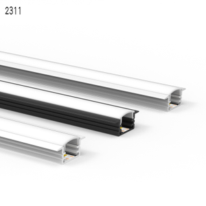 Lens Commerical Lighting black LED Profile
