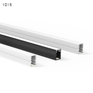black Surface LED Profile LED Strips Light