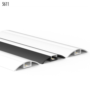 Black Architecture Led Profile Decoration